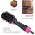 Import Sale of multifunctional hot air comb anion hair comb curler straight hair comb from China