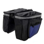 Sample Free Cheap Foldable Low freight Motorcycle Black Universal Hard Rear Rack Saddle Bag Double Pannier Saddlebags