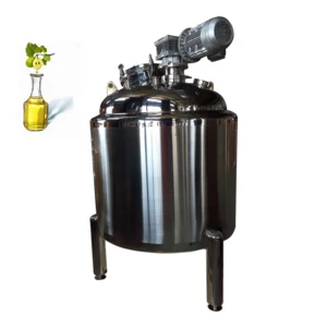 Sanitary stainless steel  jacketed heading pharmaceutical reactor