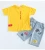 Import SE3129  Boys Clothes Sets T shirt with Jean Shorts 2 Piece Toddler  Summer Outfits Baby Clothing Sets 100% Cotton Fabric from China