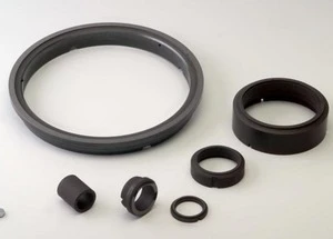 Seal rings of antimony carbon graphite