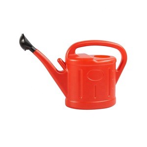 SEESA 5L Plastic Wholesale Red Garden Watering Can Garden Watering Pot
