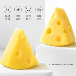 SERSANLOVE Natural Handmade Cheese Soap Skin Whitening Care Moisturize  Remove Mites Face Soap And Bath Soap
