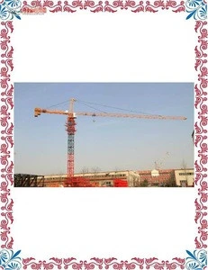 Serviceable 50m boom length 5 tons QTZ63 Tower Crane Price for sale with CE approved