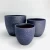Import Set 3 Unique Garden Planter Plant Pot Hand-paited Clay Flower Pots from China