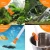 Import Seven Master Aquarium Gravel Cleaner Fish Tank Siphon Vacuum Cleaner with Air-Pressing Button Water Changer from China