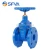 SFVA BRAND Good Quality DIN F4 CAST IRON GGG50 DN100 ductile iron resilient seat gate valve