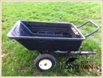 Shandong Cheap price ATV dump Tractor trailer 660LBS for GER