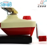 shanghai yarn accessories factory shingmore popular home used yarn roll at home for knitting plastic yarn roll winding machine