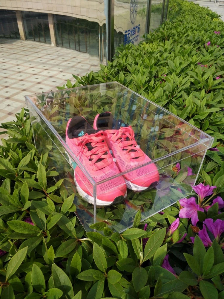 shoes plastic box