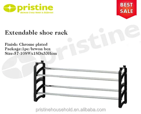 Shopee SALE eBay wholesale Taiwan household storage manufacturer metal shoe rack with iron tube