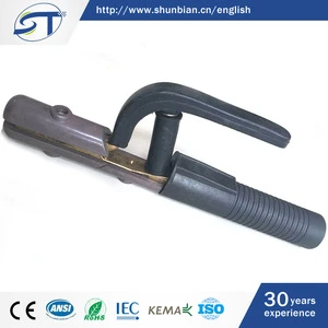SHUNTE High Quality Purple 300A/400A Copper American Type Welding Electrode Holder
