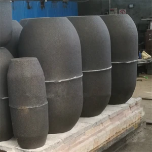silicon carbide graphite crucibles for melting steel