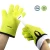 Silicone Cotton Oven Mitts -Best Heat Resistant Kitchen Cooking Glove & Pot Holder
