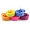 Silicone rubber belts