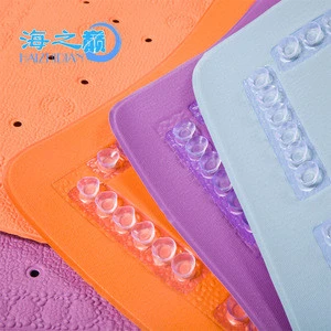 Simple Series Many Colors Custom Design Kids Safety Anti-slip Bath Mat