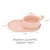 Simple Style One Person Ceramic Tableware Set Breakfast Afternoon Tea Salad Cereal Bowl And Plate Set