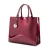 Import simple woman luxury 3pcs set handbags patent leather bags women handbags ladies from China