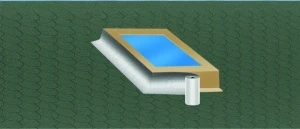 SimSelf Tape Aluminum Foil Coating  - self adhesive sheet / insulation waterproof tape / water tape