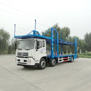 Single Axles 2Axles 3 Axles 6-8 Cars Vehicle Transport Semi Trailer Car Carrier Truck Trailer