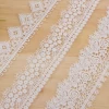 Single border dress material shaped garment processing accessories lace trims