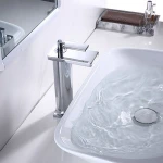 Single Handle Kitchen Faucet Brass Bathroom Basin Faucet Swivel Spout Vanity Sink Mixer Tap