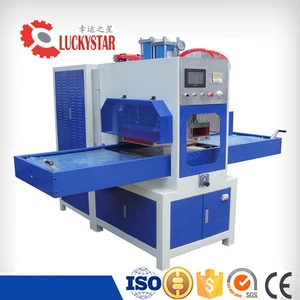 Single head 10KW High frequency embossing press machine for leather bag