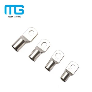 Single Hole Copper Crimp Cable Lugs Ring Terminals With Eyelets