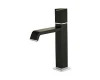 Single lever matte black basin faucet mixer tap for bathroom