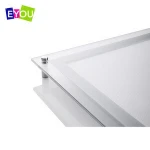 Slim acrylic crystal frame real estate agent window display led light boxes