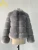 Import Slimming short fur coat with stand-up collar fashion high quality faux fur coat 983 from China
