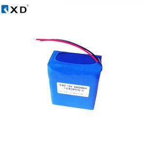 Small rechargeable lipo 12v 5ah motorcycle battery