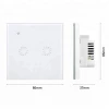 Smart power touch alexa remote voice control wifi light switch