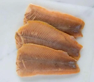 Smoked fish cut salmon fish /smoked chum salmon fillet fish/smoked salmon fish fillet surimi