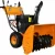 Snow blowing machine used in cleaning street and garden cleaning equipment snow remover