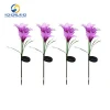 Solar Led Light Flower,Artificial Flowers With Led Lights,Decorative Flowers With Lights