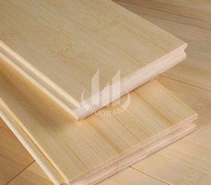 Solid carbonized horizontal bamboo floors