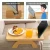Import SOPEWOD Bamboo Foldable Couch Tray Clip-On Side Table for Wide Arm 360 Rotating Phone Holder for Bathroom Storage Use from China