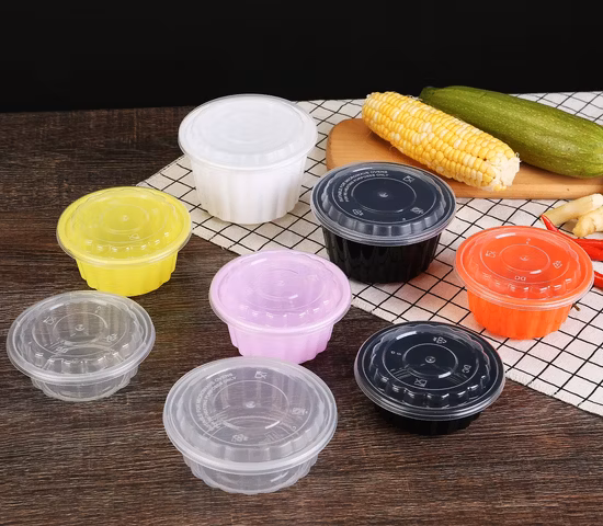 400ml Meal Prep Containers, Disposable Plastic Bento Lunch Box Reusable Healthy Food Storage with Lids/Disposable Food Container
