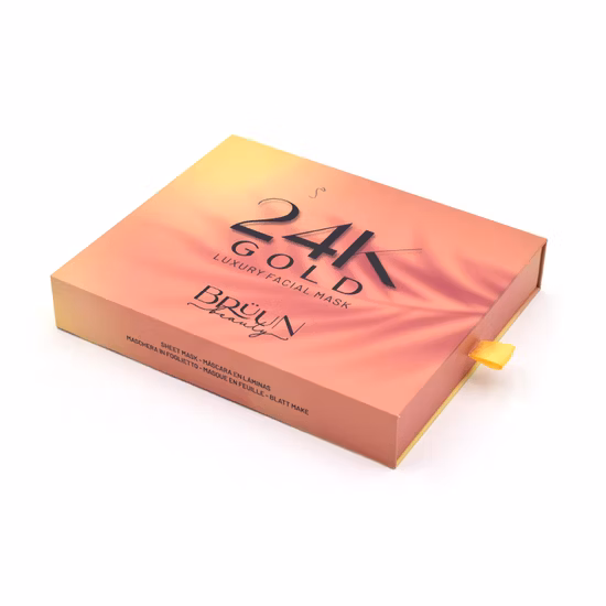 Import Luxury Gold Foil Pull out Sliding Drawer Wedding Guest Gift Invitation Card Packaging Box with Pull out Drawer Custom from China