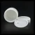 spot sale 10g 20 g 50g 100g 250g silver edge white PP plastic cosmetic container double wall jar