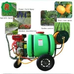 Sprayer pumps gasoline powered agricultural sprayer