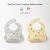 Import Spring Smiles hot style mother and baby products baby bib waterproof children silicone bib baby saliva rice bag wash free summer from China
