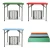 Import Square Folding Table Outdoor Blow Mold Plastic Foldable Table Quick Shipping from China