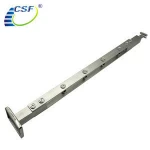 Square pipe modern design stainless steel stair railing post