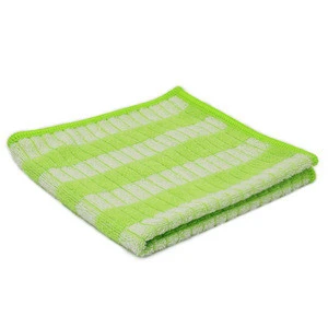 Square Size 30x30cm 6pc Pack Microfibre Ultra Soft Cleaning Dish Washing Bamboo Fiber Cloth