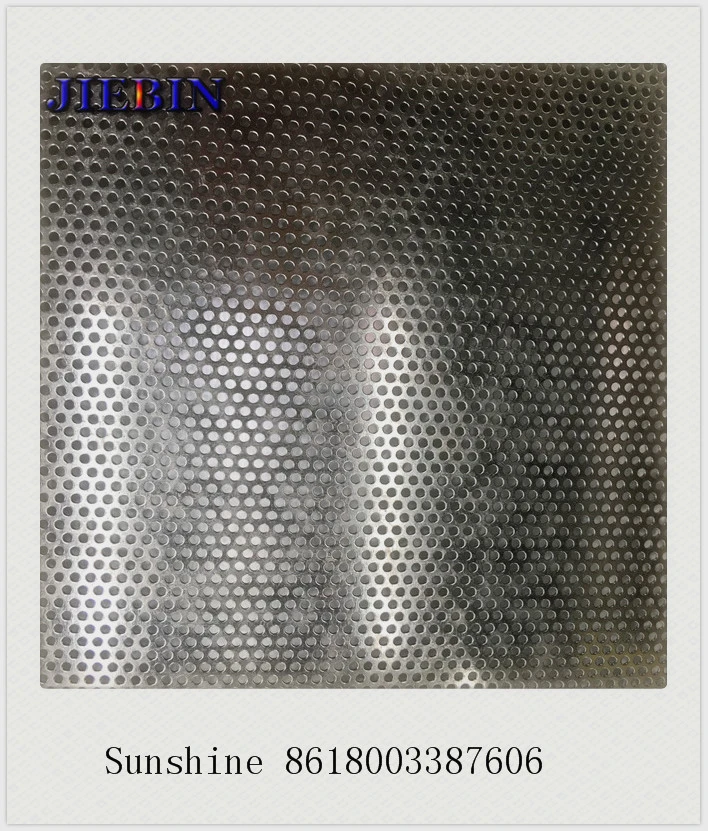 stainless steel 316 /ss304 round hole perforated metal sheet