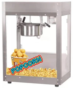 stainless steel body automatic control electric operated popcorn machine 8OZ