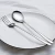 Import stainless steel cutlery set flatware set spoons forks knives silver flatware from China