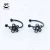 Import stainless steel flower 0.8mm horseshoe women nose rings body jewelry from China